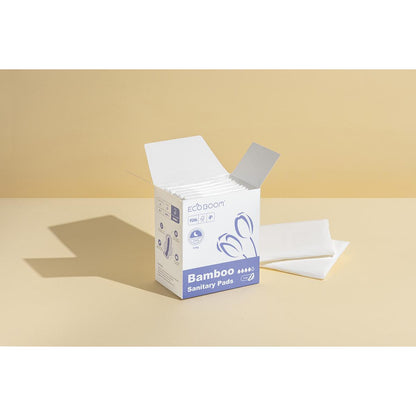 Almofadas de fibra de bambu biodegradáveis ​​Super Ecoboom, 8 unidades