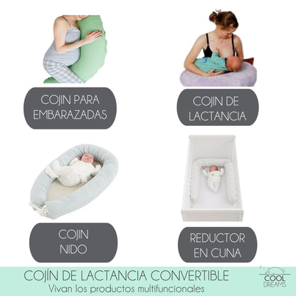 Cojín Nido Reductor De Base Impermeable Grey Atlantis_3