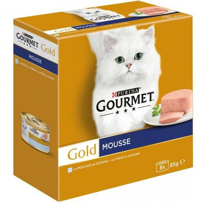Mousse GOURMET GOLD PesOceano Multipack (8x85g)