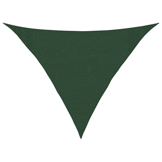Toldo De Vela Verde Oscuro Hdpe 160 G/m² 3x3x4,2 M_0