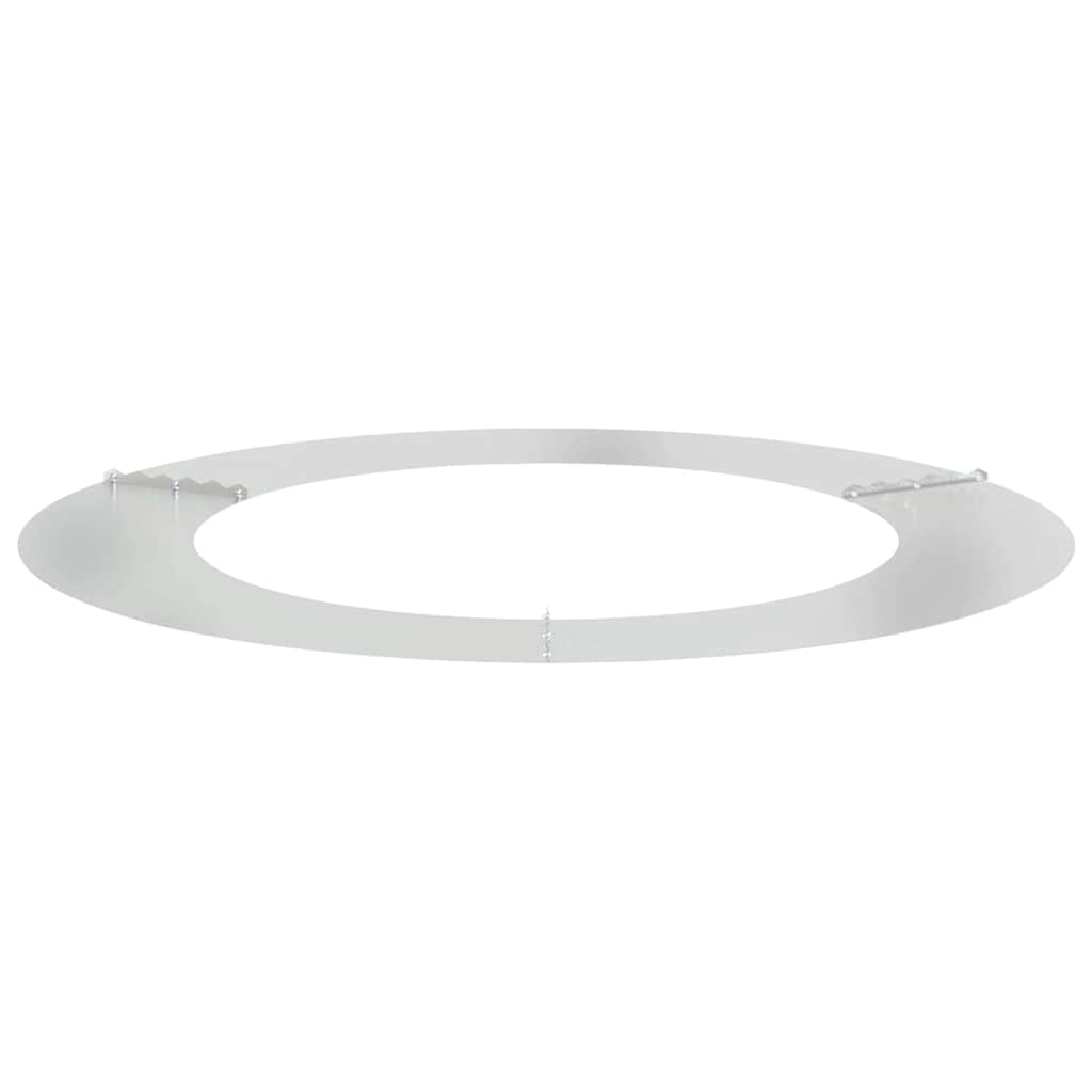 Adecuado Para Anillo De Árbol Plano Plateado Ø60/90 Cm_3