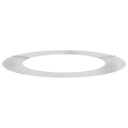 Adecuado Para Anillo De Árbol Plano Plateado Ø60/90 Cm_3