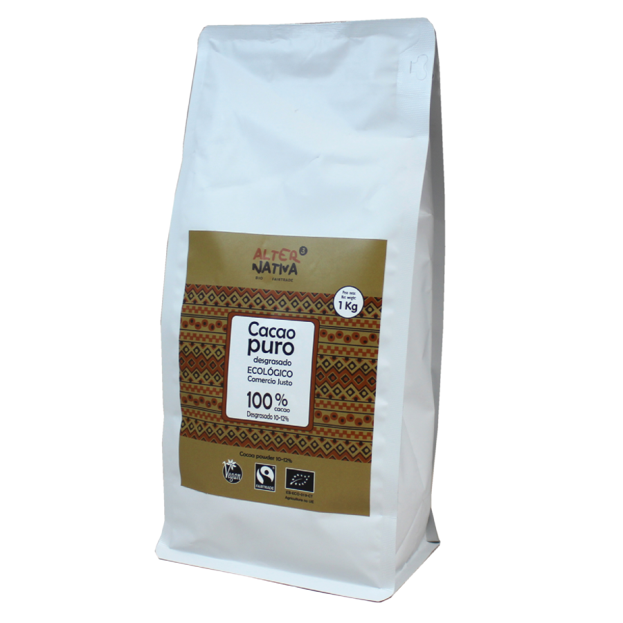 Alternative3 Cacau em Pó Puro Biológico Sem Gordura 1 Kg