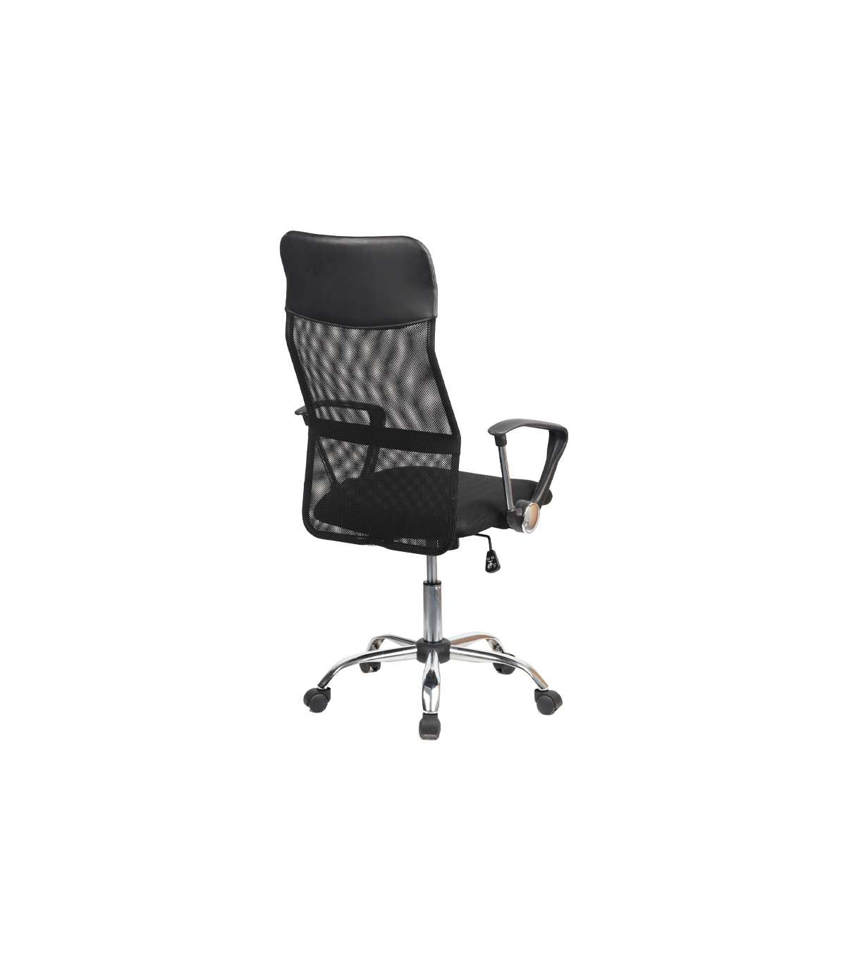Sillón Giratorio Graciela Acabado Negro, 63 X 50 X 112-121cm (ancho X Largo X Alto)_1