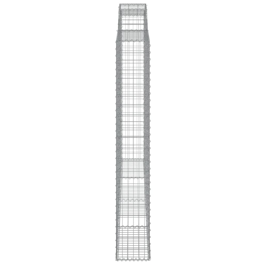 Cestas De Gaviones 3 Uds Forma De Arco Hierro 300x30x200/220 Cm_4