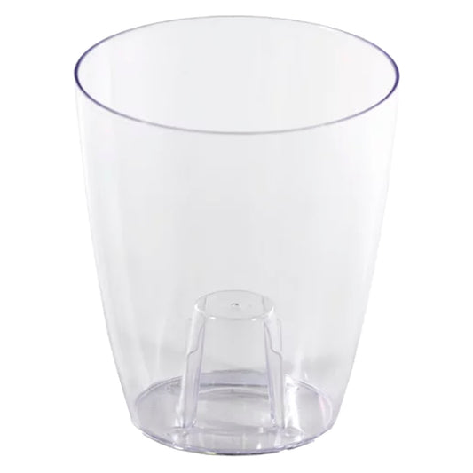 Maceta Coubi Orchid 2,4l., Dimensiones (mm) 160x160x183, Color Transparente