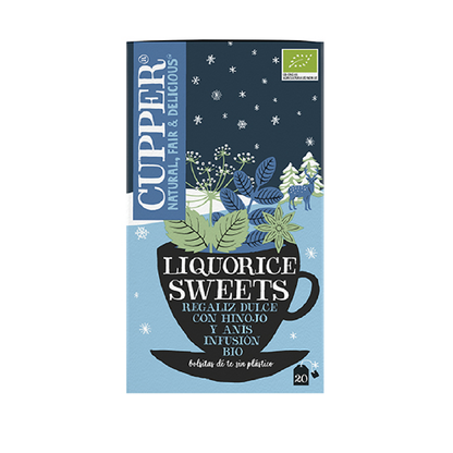 Infusão de alcaçuz de inverno Bio Cupper 20 saquetas