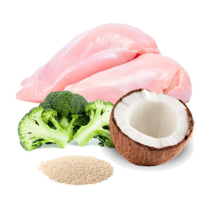 Pack Momento de ternura (Pollo) BIO Puromenu 6x100 g Comida húmeda Barf gatos