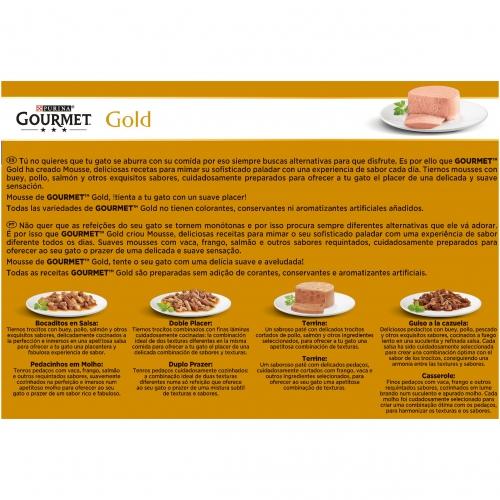 GOURMET GOLD Mousse Sortido Multipack (12x85g)
