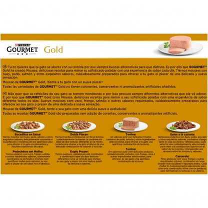 GOURMET GOLD Mousse Sortido Multipack (12x85g)