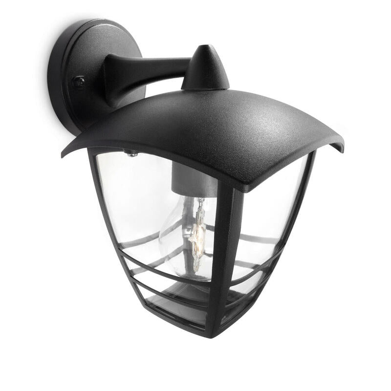 Aplique Exterior Pared Inv. 1x60w Negro Mod. Creek Philips_3