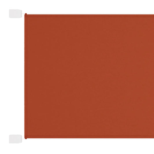 Vidaxl Toldo Vertical Terracota Tela Oxford 180x800 Cm_0