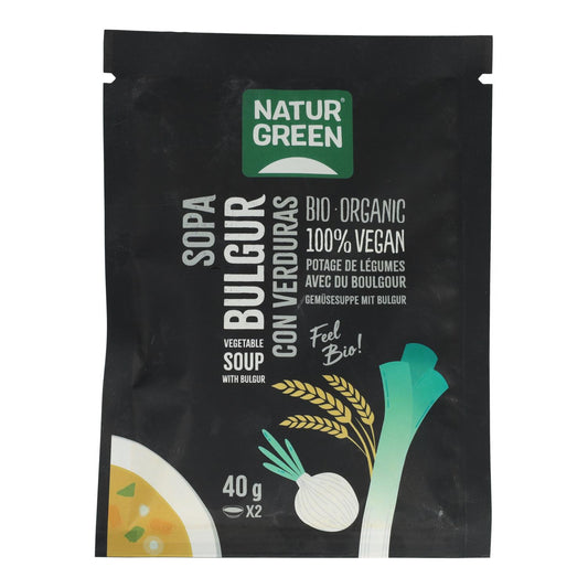 Sopa de Bulgur e Legumes Naturgreen 40g