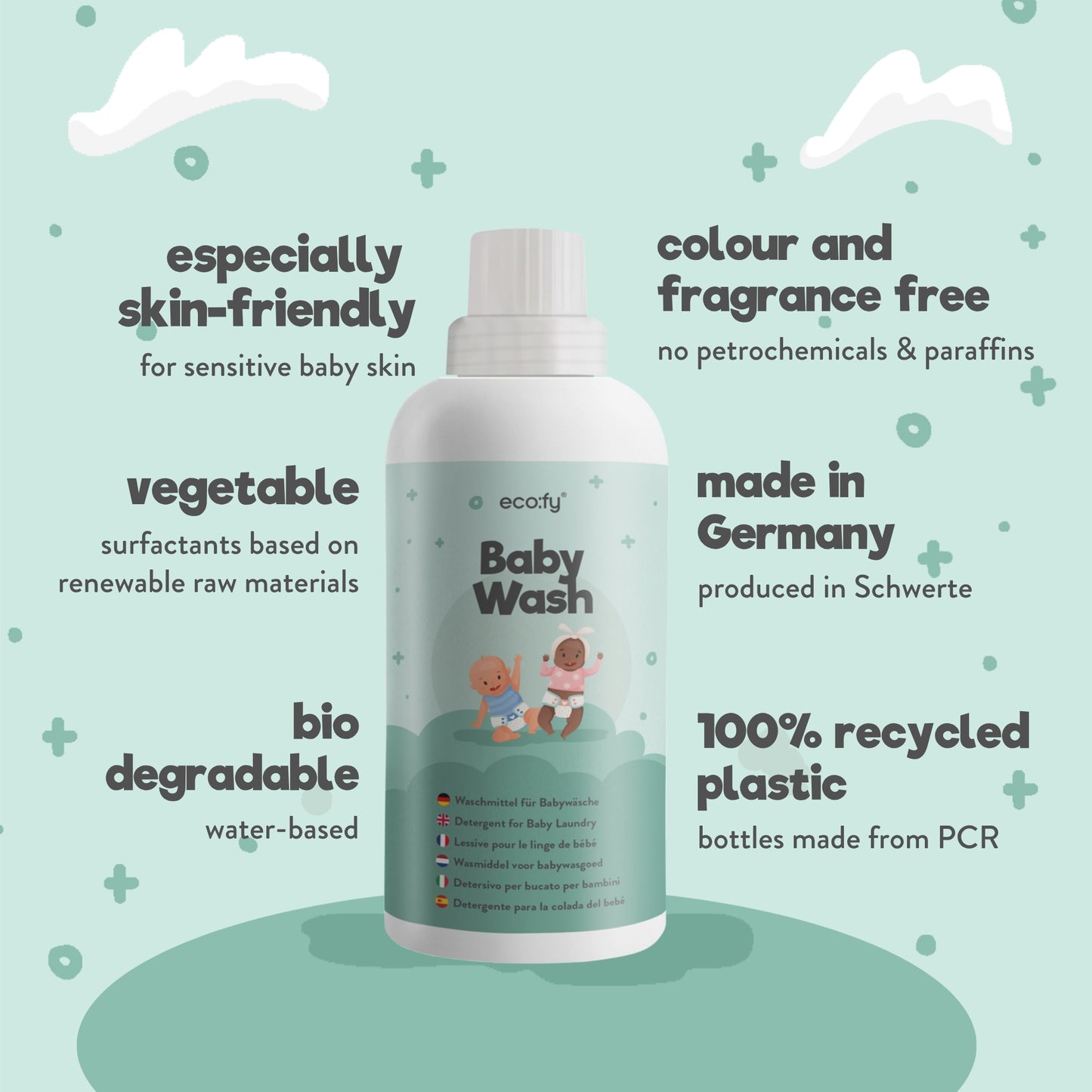 Detergente Para La Colada Del Bebé - Eco:fy - 5 L_1