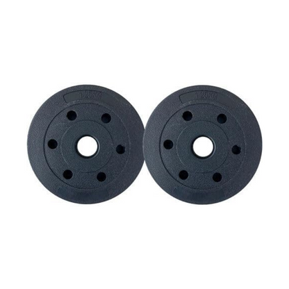 Discos De Pesas Perpetual 1.25kg (2 Unidades) Orificio 25mm_0