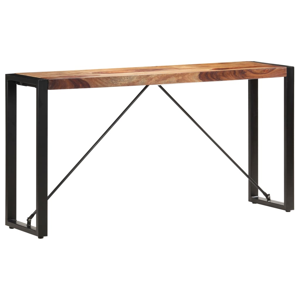 Mesa Consola De Madera Maciza De Sheesham 150x35x76 Cm_4