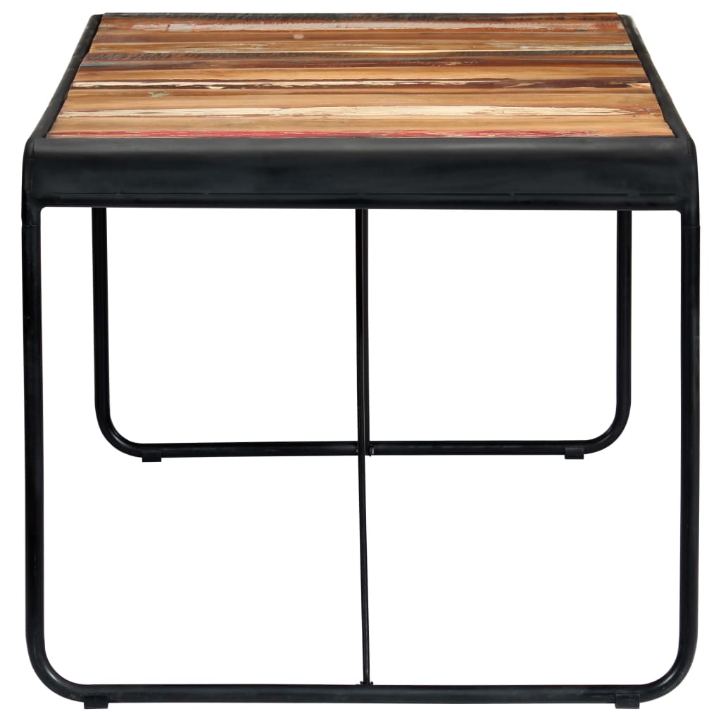 Mesa De Comedor De Madera Maciza Reciclada 180x90x76 Cm_1