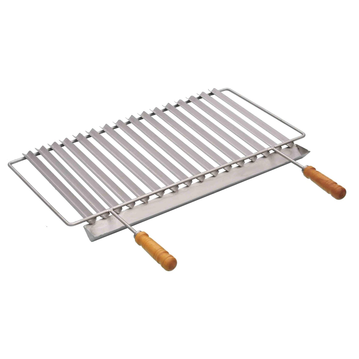 Grelha Movelar Argentina Inox 66 x 35 cm