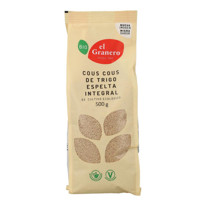 Cuscuz de Espelta Integral Biológica El Granero 500 g 