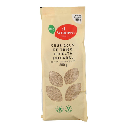 Cuscuz de Espelta Integral Biológica El Granero 500 g 