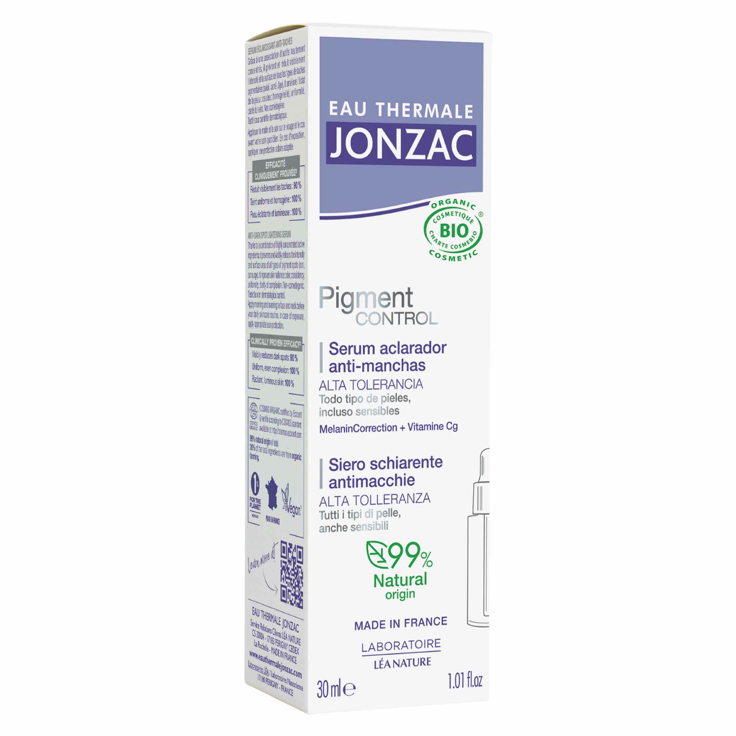 Sérum de controlo de pigmento Eau Thermale JONZAC
