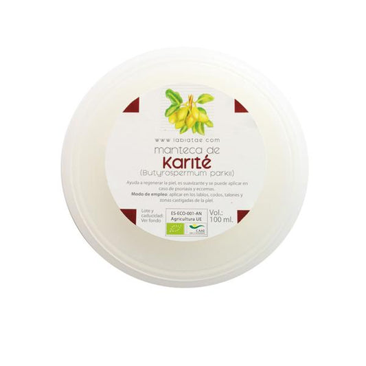 Manteiga de Karité 100% Pura Bio Labiatae 100 ml