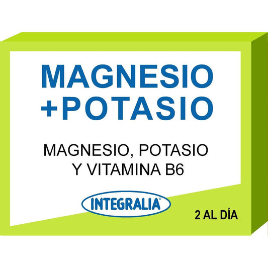 Magnésio + Potássio + Vitamina B6 Integralia 60 Cápsulas