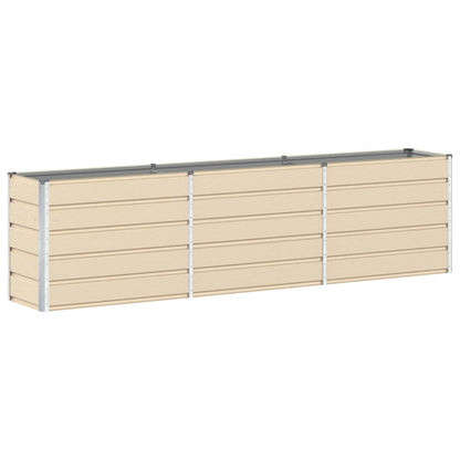 Jardinera Marfil 290 X 50 X 75 Cm Acero Galvanizado_0