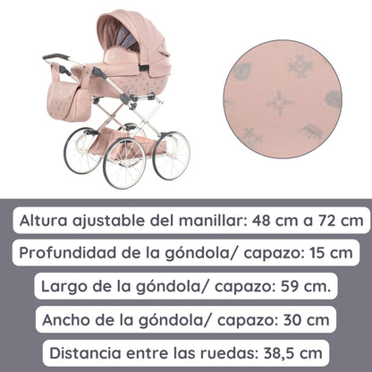 Carro De Muñecas Imperial Classic_pink_4