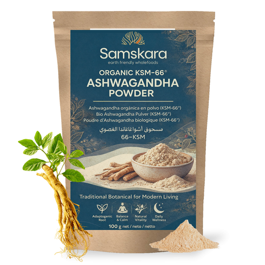 Ashwagandha Ksm-66 En Polvo Bio - 100g_0