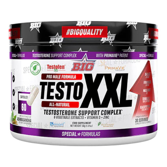 Testo Xxl - 60 Cápsulas - Complejos Testosterona - Big_0
