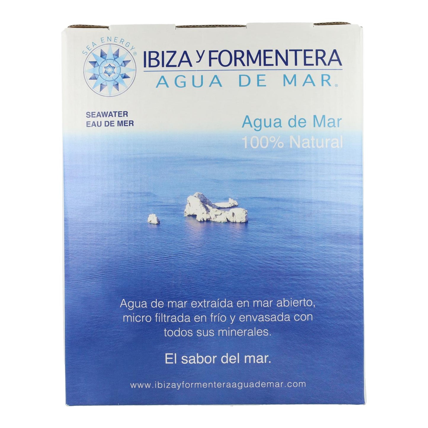 Sacola Seawater Ibiza e Formentera em caixa 3 L