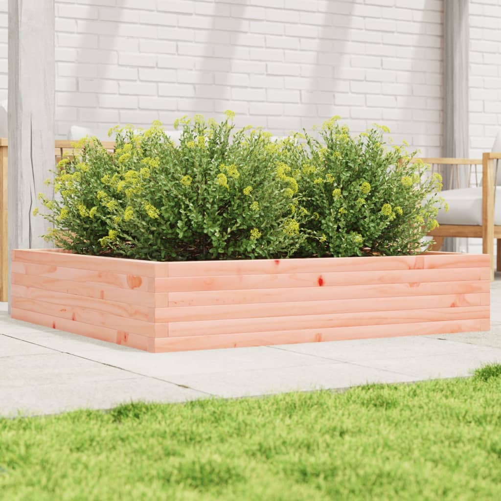 Jardinera Madera Maciza De Abeto Douglas 110x110x23 Cm_1