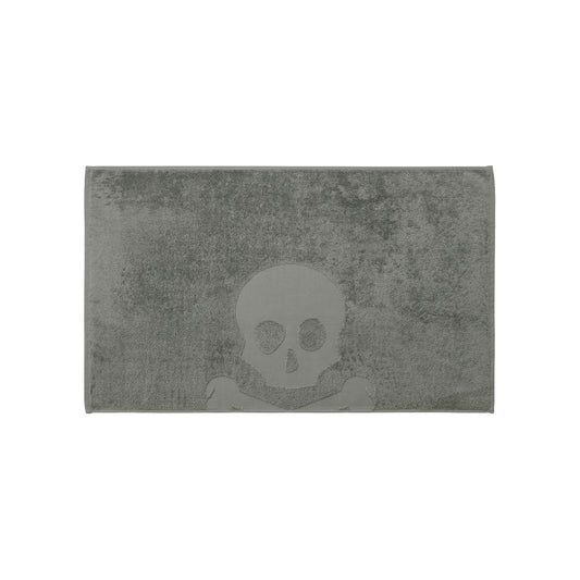Alfombra De Baño Calavera 50x80cm 100% Algodón 750gsm Verde Scalpers Home_0