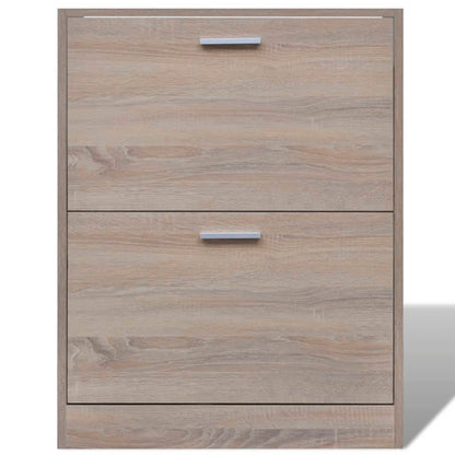 Mueble Zapaterocolor Roble Con 2 Compartimentos / Vetonek_0