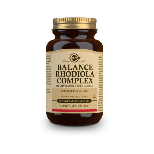 Balance Rhodiola Complex, 60 cápsulas vegetais