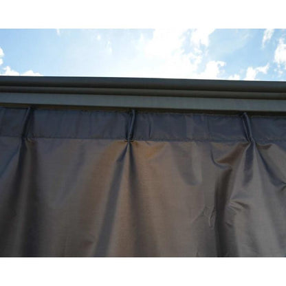 Conjunto de cortinas para gazebo gazebo Palermo 3000/3500/3600 + Milano 3000 + Martinique 3600 Canopia da Palram