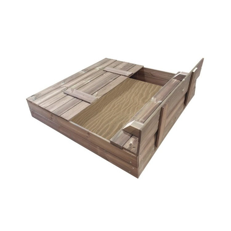 Arenero De Madera Masgames Tectum Con Cubierta De Madera Plegable._1