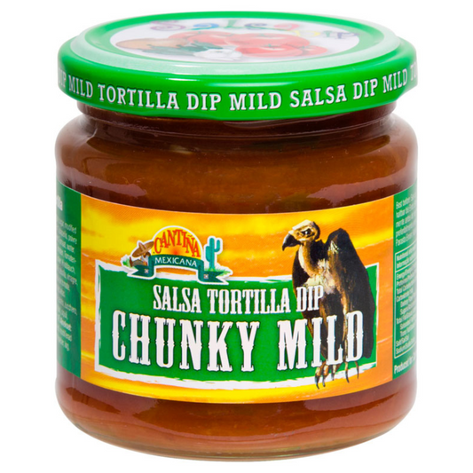 Molho para Tortilha Mexicana Cantina Suave com Salsa, Pote 190g 