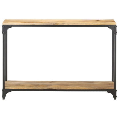 Mesa Consola De Madera Maciza De Mango 110x30x75 Cm_0