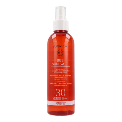 Óleo Corporal Apivita Perfect Tan FPS 30 200ml