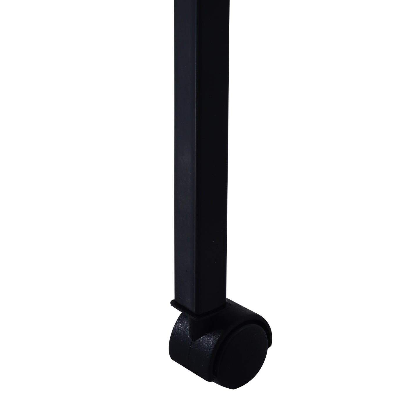 Pawhut Jaula Para Pájaros Con Soporte 4 Ruedas Y Comederos 47,5x37x153 Cm Negro_3
