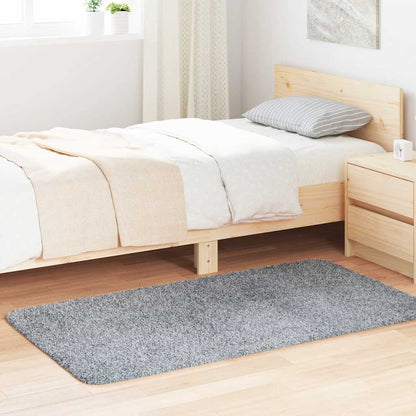 Vidaxl Alfombra De Pelo Largo Navarra Gris Claro 80x150 Cm Poliéster_1