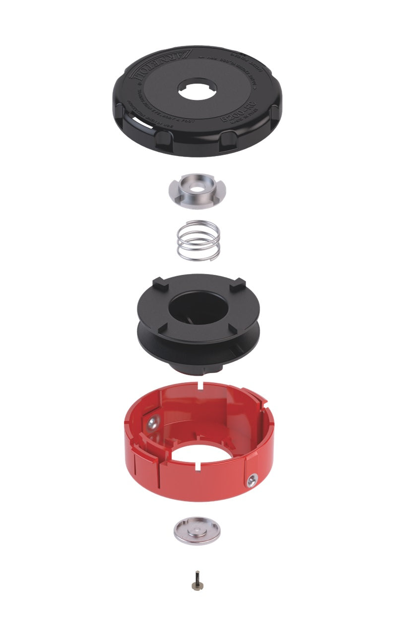 Garland - 7199000101 Cabezal Desbrozadora Cabezal Universal De 2 Hilos, Semi-automático De Recarga Facil Y Protección Antidesgaste En El Pomo_0