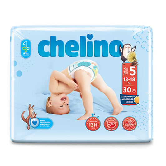 FRALDA CHELINO T5 Steps (13-18Kg) 30 unidades