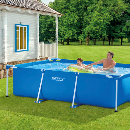 Pack Intex Piscina Small Frame Family Con Piscina Hinchable + Cobertor + Depuradora (3 Piezas)_1