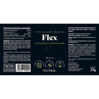 Flex Joints Paleobull 30 cápsulas