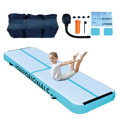 Airtrack 300x100x20cm Colchoneta Inflable, Color Azul_0