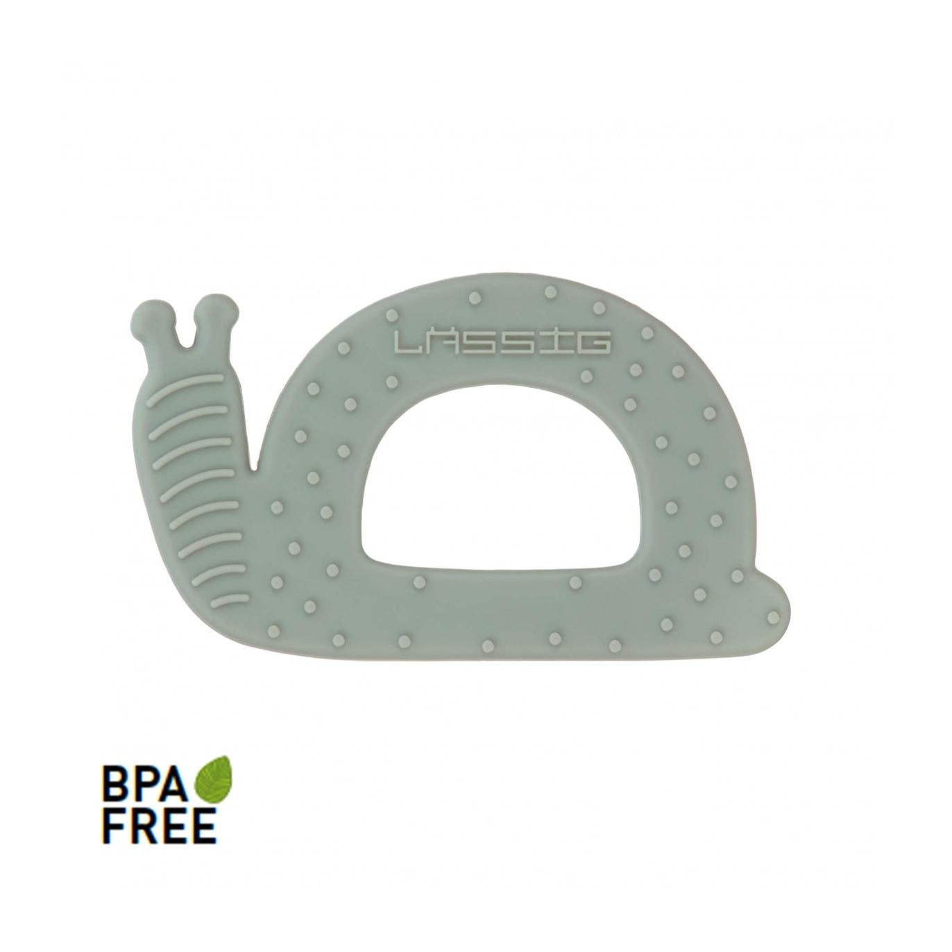 Mordedor de silicone para caracol de jardim Lässig