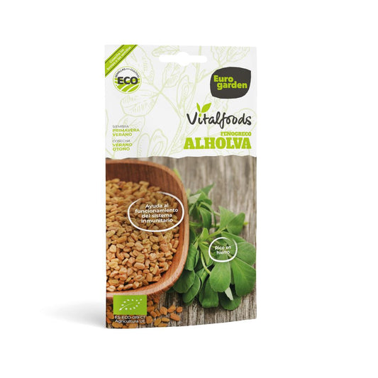 Sementes de feno-grego biológicas Vitalfoods